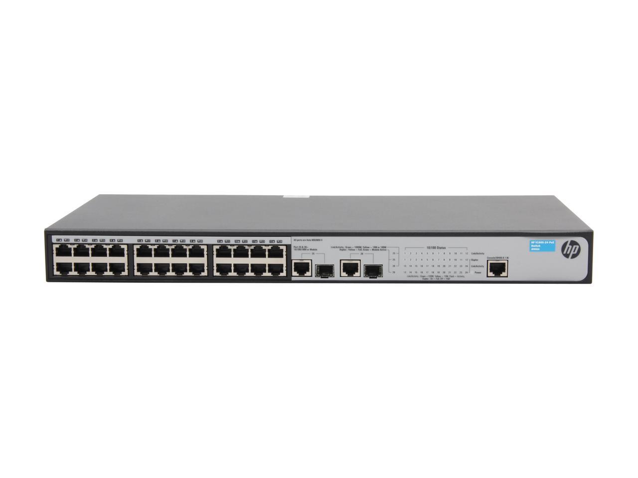 Hp v1905 настройка vlan