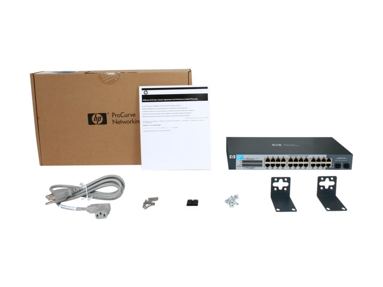 Hp 1410 24g switch j9561a настройка