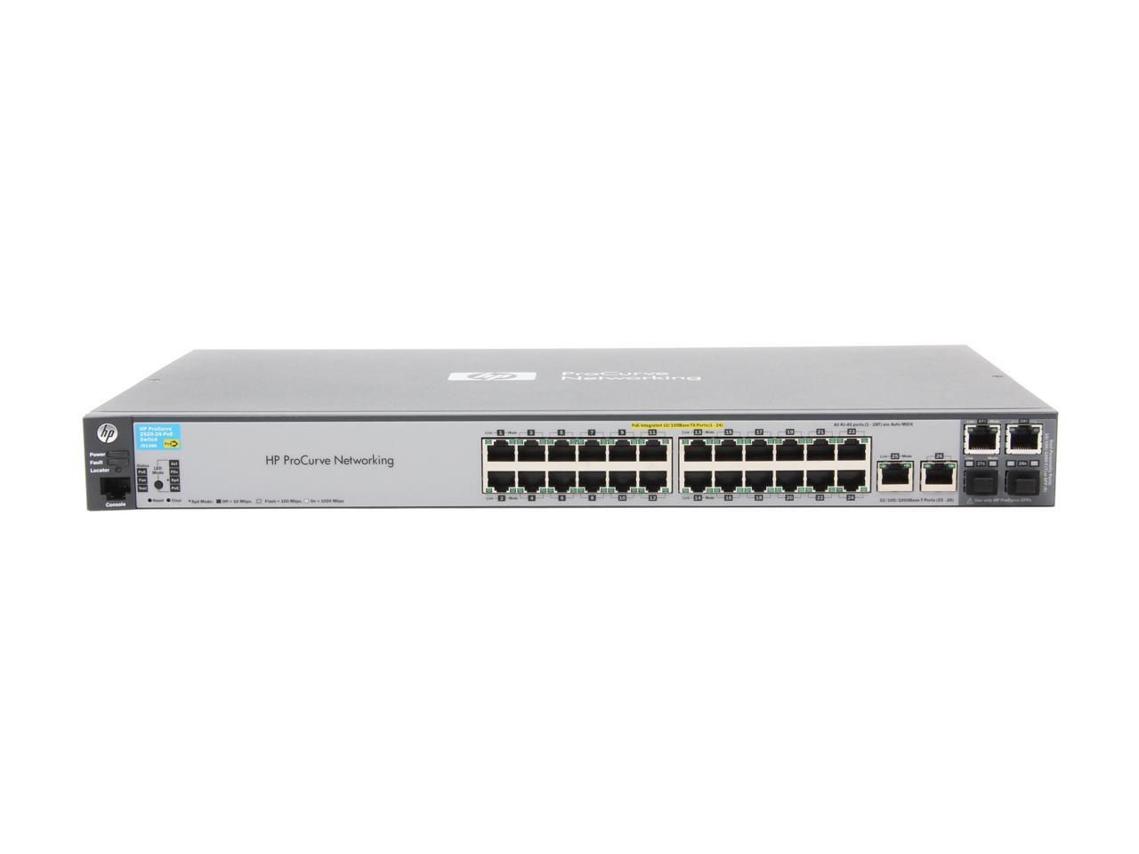 HP J9138AABA ProCurve 252024PoE Switch