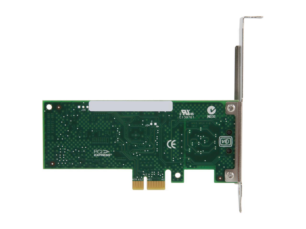 HPE FH969AA PCI-E 1.0a Intel WG82574L Gigabit Ethernet Controller ...