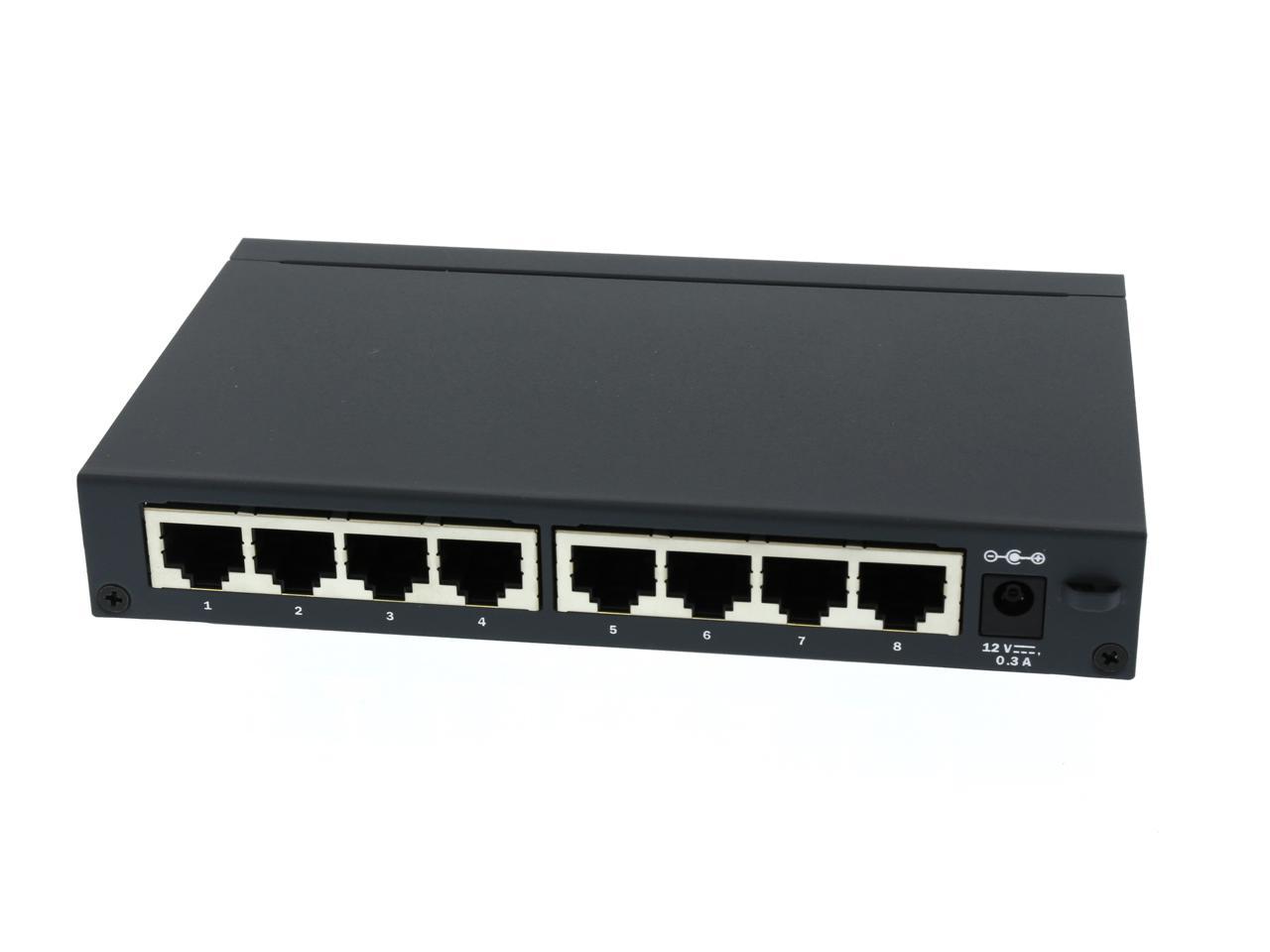 1410-8 8-Port Fast Ethernet Switch HP J9661A 