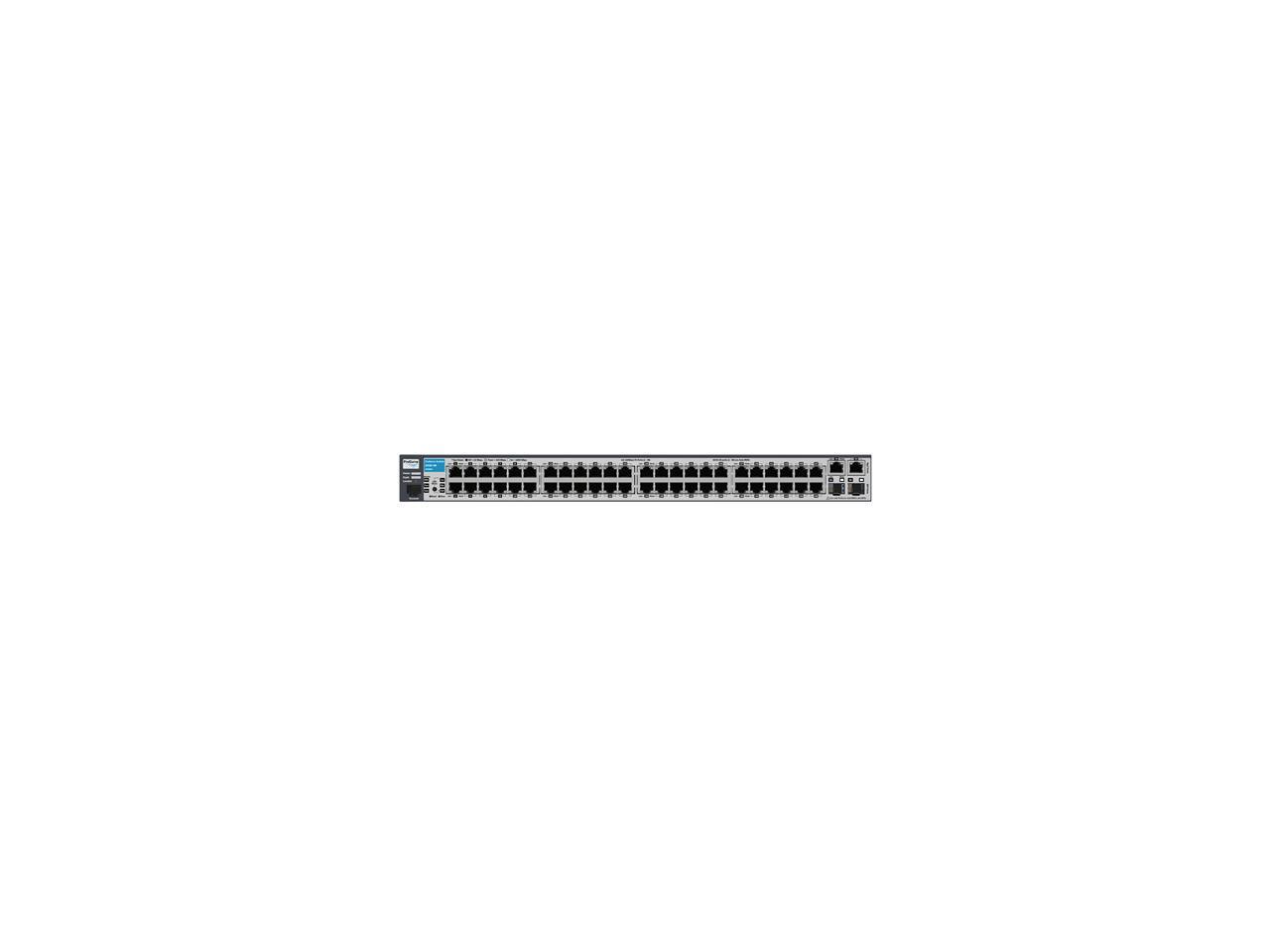 Hp Procurve 2610 48 Pwr Layer 3 Switch Newegg Com