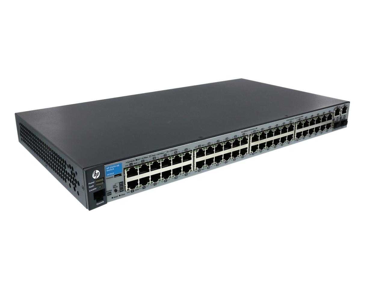 HP Procurve Aruba 2530 48 10/100 Switch P/N J9781A#ABA 
