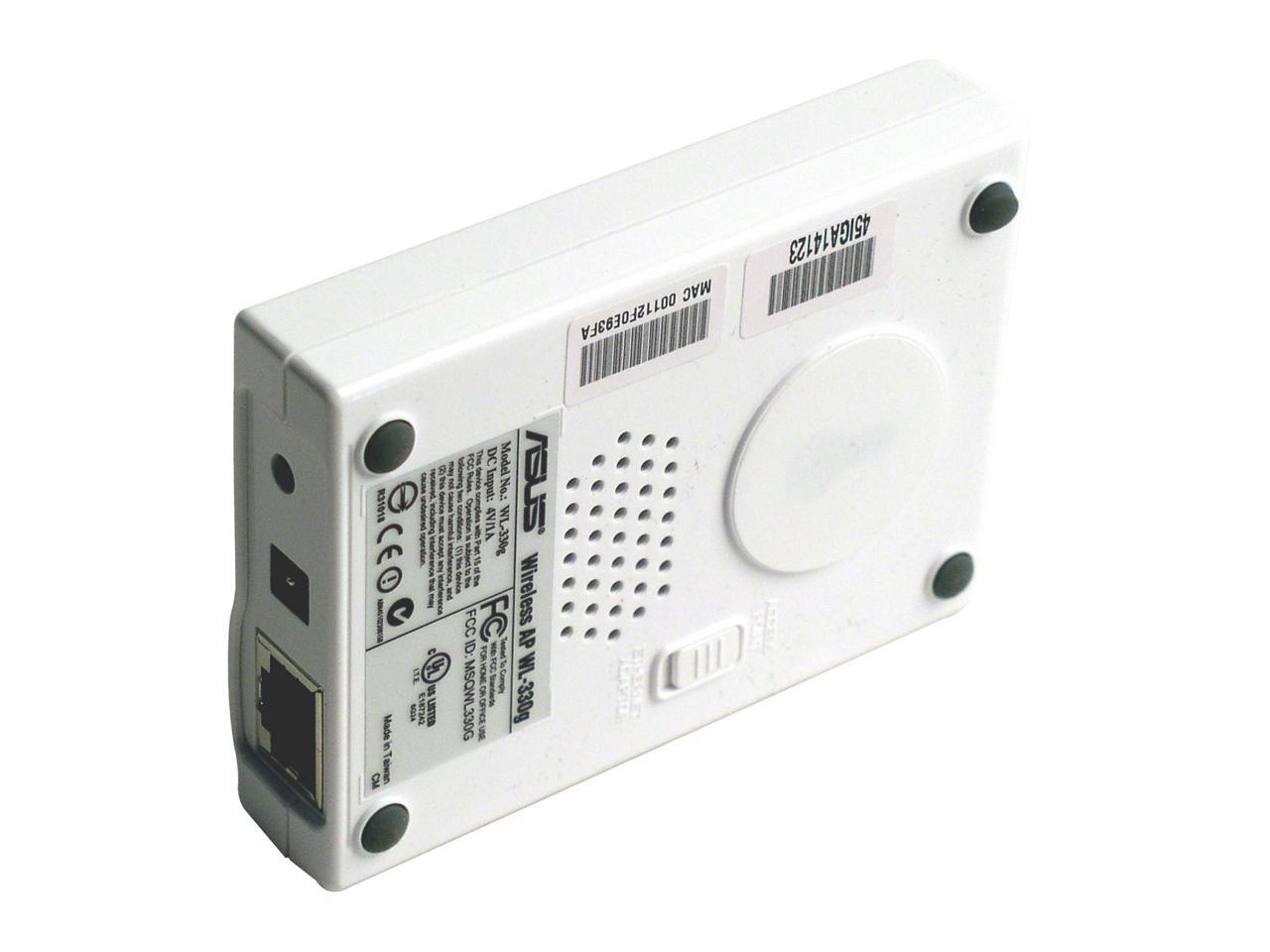 ASUS WL330G Pocket Wireless Access Point + adapter