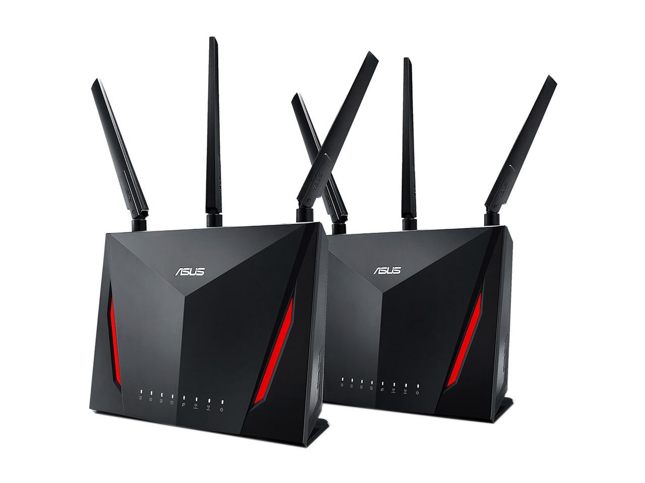 ASUS AC2900 WiFi Dual-band Gigabit Wireless Router with 1.8GHz Dual ...