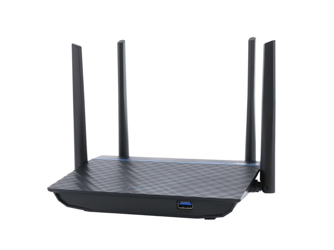 ASUS RT-ACRH13 Dual-Band 2x2 AC1300 Wifi 4-port Gigabit Router with USB 3.0 