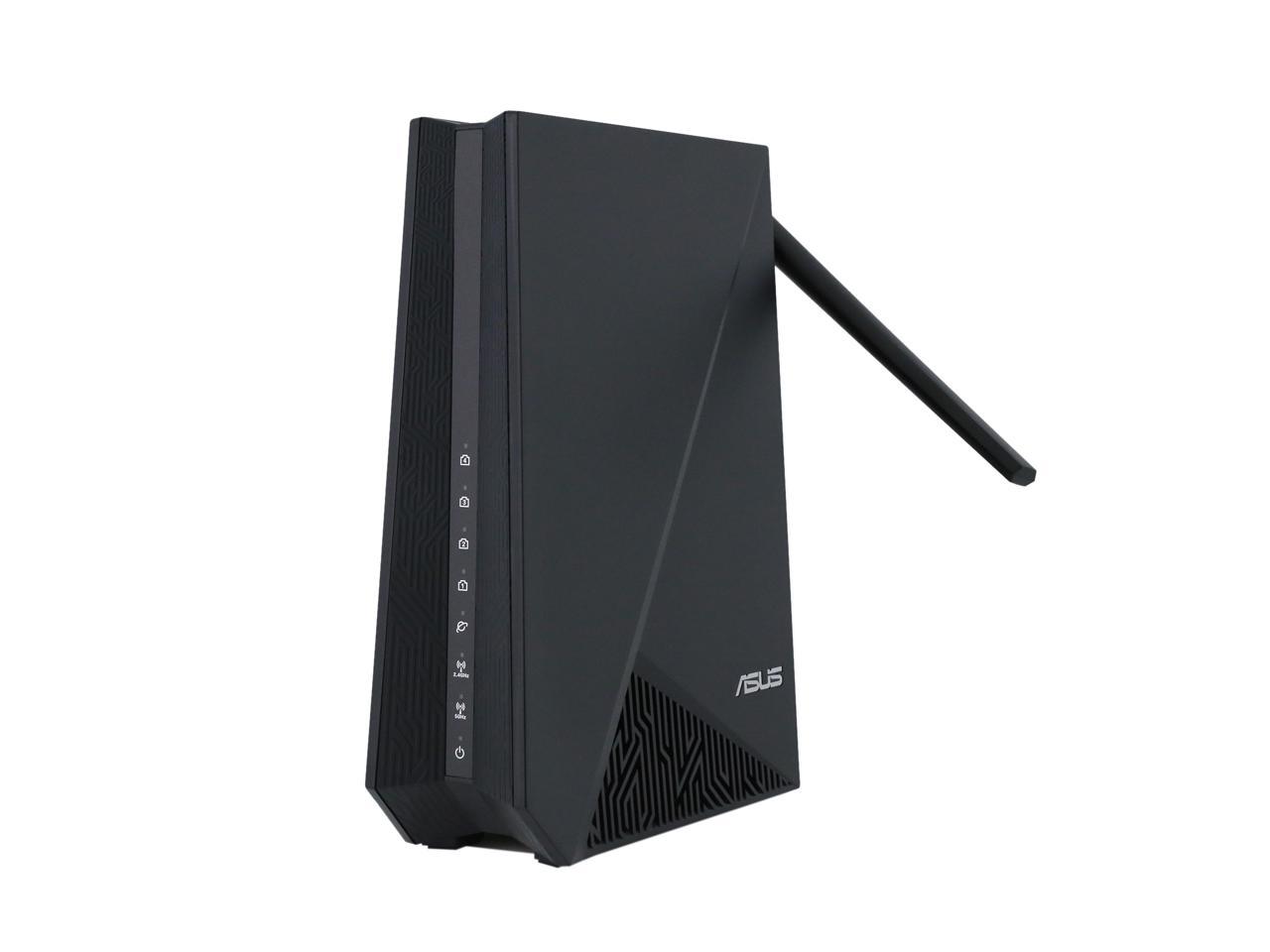 ASUS RP-AC1900 AC1900 Dual Band Wi-Fi Range Extender / AiMesh Extender for  Seamless Mesh Wi-Fi; Works with Any Wi-Fi Router