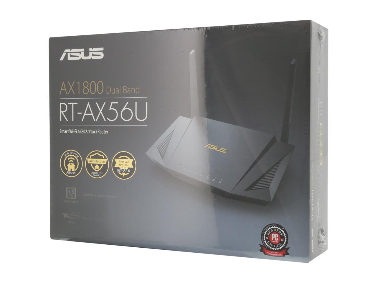 Asus ax1800 dual band настройка