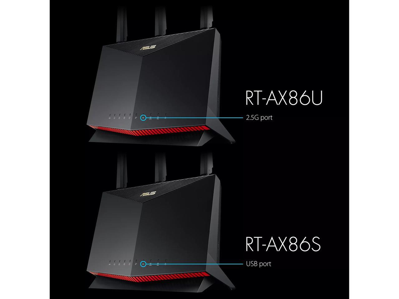 ASUS RT-AX86S AX5700 Dual Band WiFi 6 Gaming Router, PS5 compatible ...
