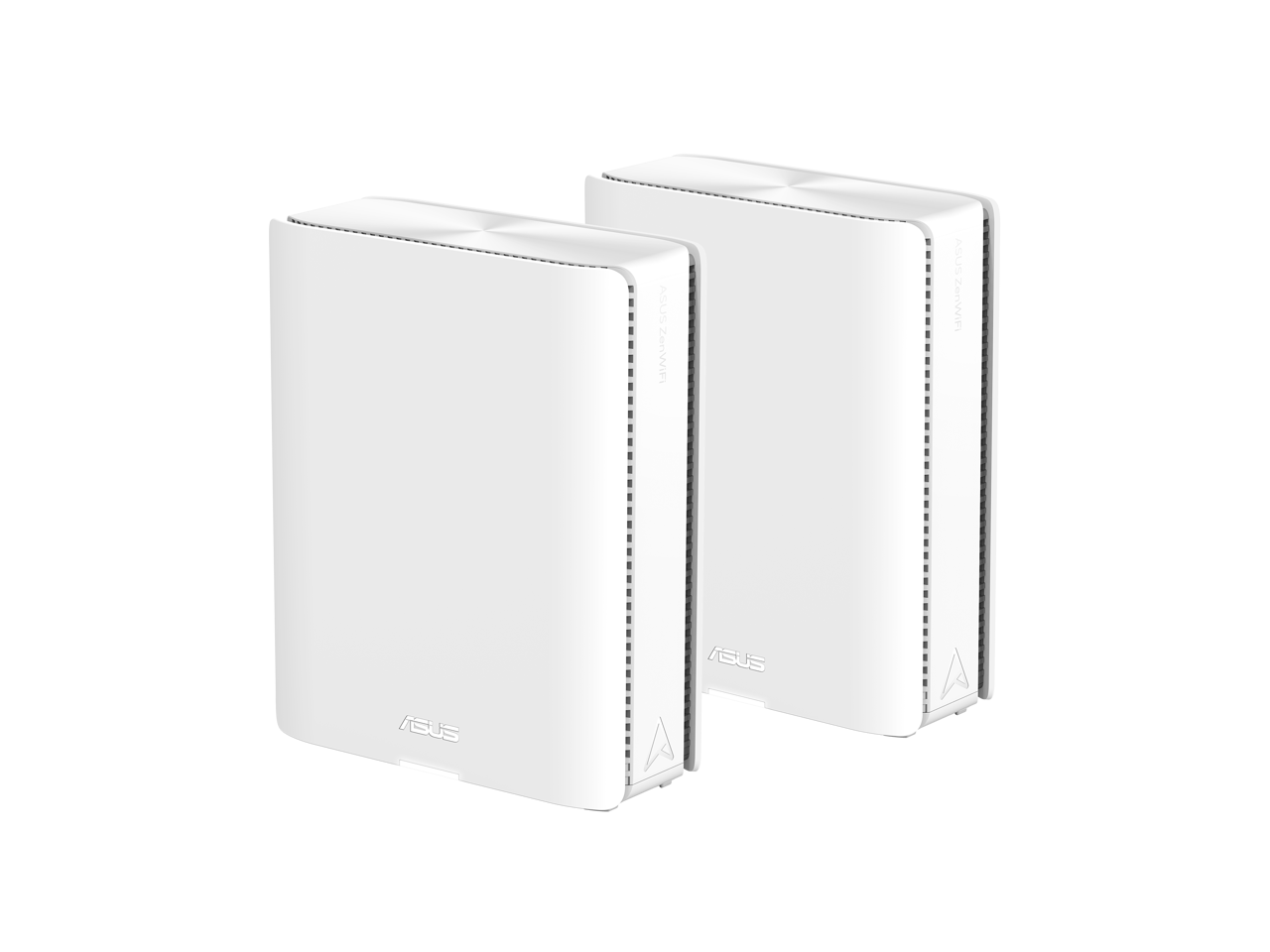 ASUS ZenWiFi BQ16 Pro Quad-band WiFi 7 Mesh Router (2 Pack), up to 8000 sqft, 2x 10G ports each, Smart Home Master with multi-SSID, VPN & parental controls, Subscription-free security, AiMesh