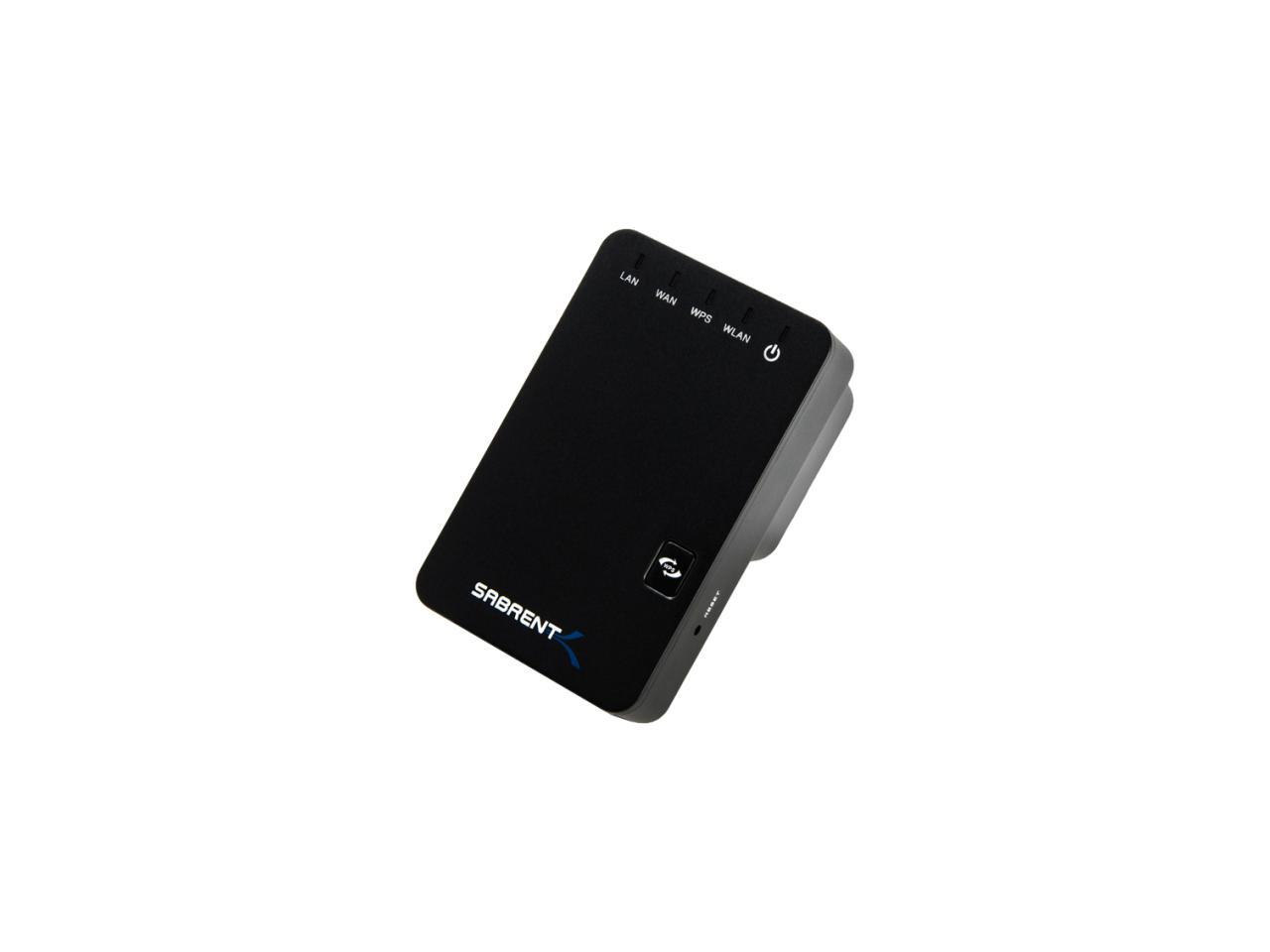 Sabrent WR-WN300 Wi-Fi Range Extender 300mbps 2.4GHZ 801.11N ...