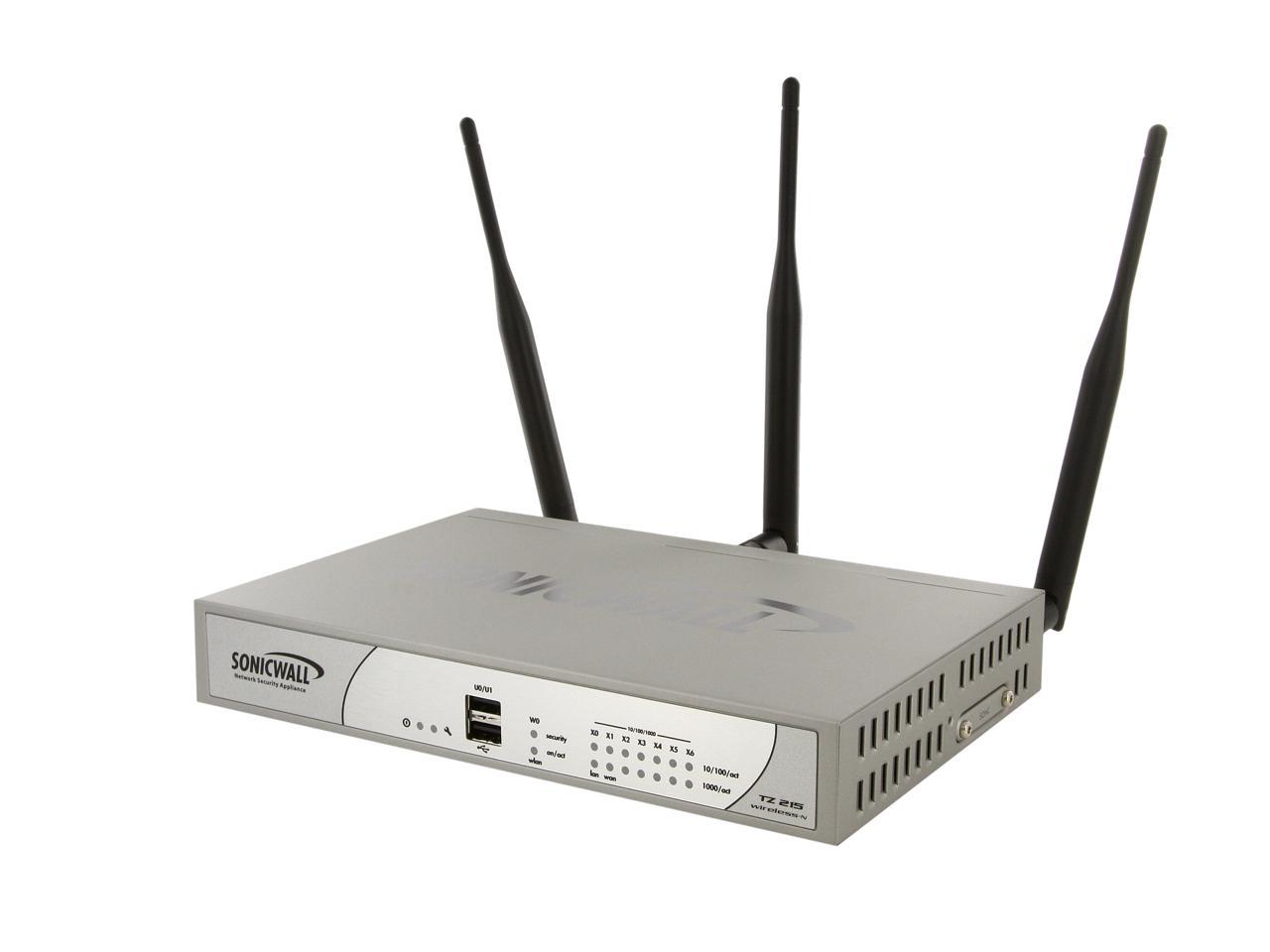 SonicWall 01-SSC-4984 VPN Wired + Wireless TZ 215 Wireless-N ...