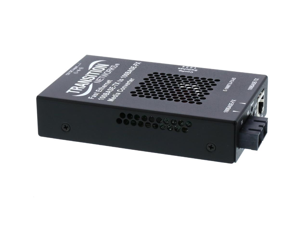 TRANSITION E-100BTX-FX-05(SC)NA Fast Ethernet 100BASE-TX to 100BASE-FX ...