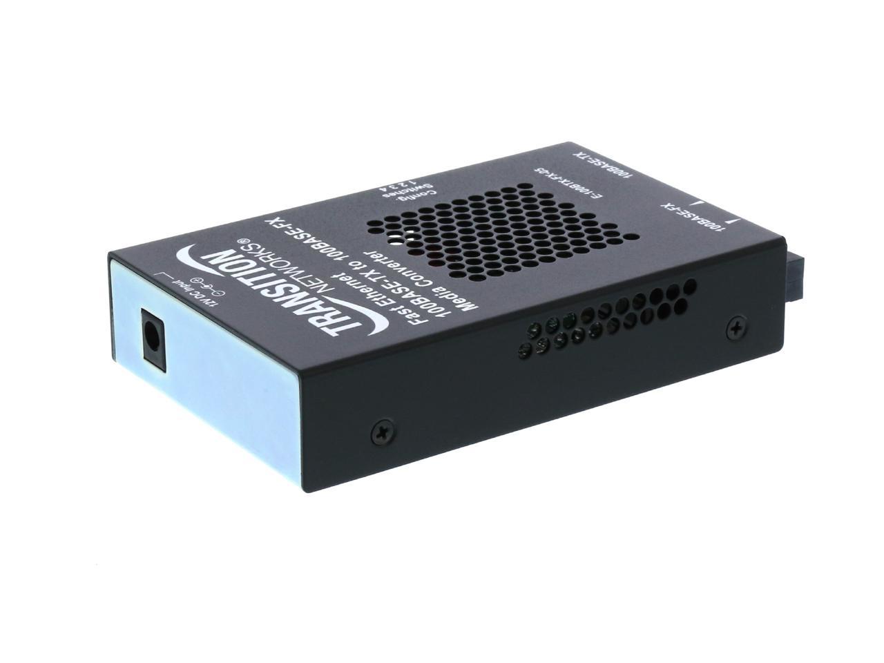 TRANSITION E-100BTX-FX-05(SC)NA Fast Ethernet 100BASE-TX to 100BASE-FX ...