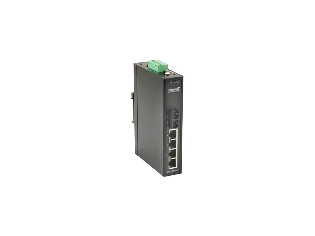 Transition Networks Industrial Switch Media Converter - Newegg.com