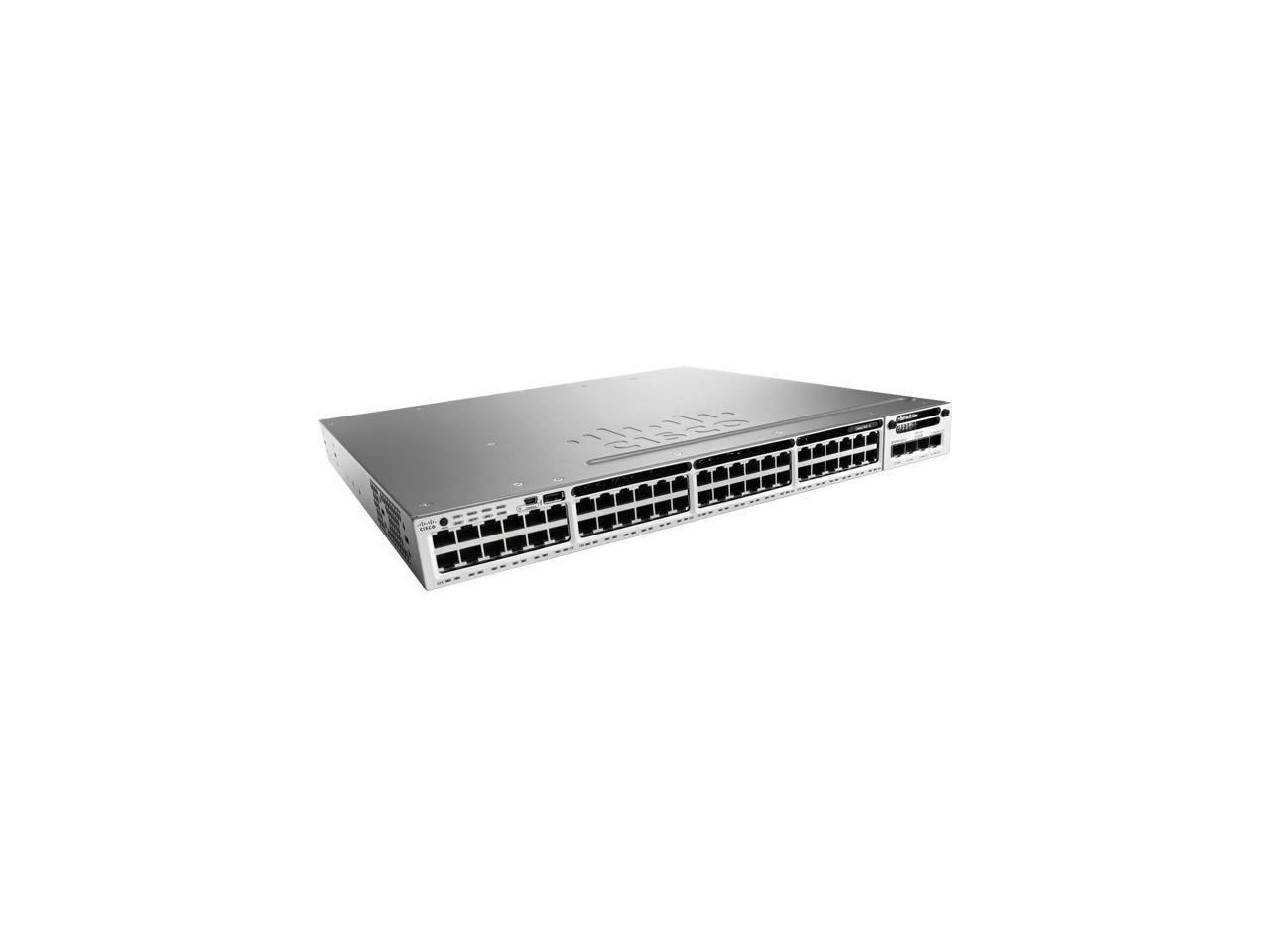 Cisco Catalyst WS-C3850-48T-S Layer 3 Switch - Newegg.com