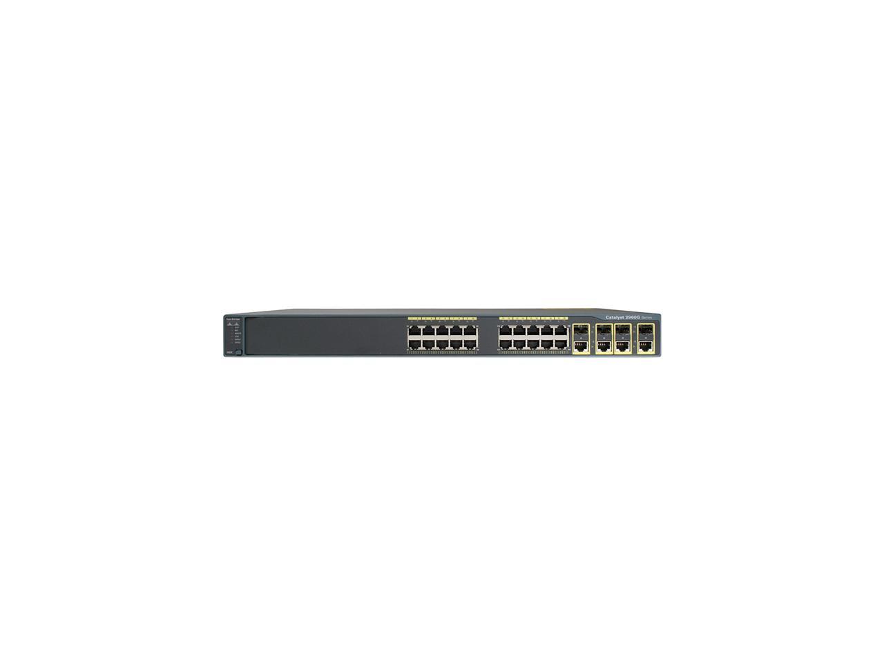 Refurbished Cisco Catalyst 2960 Series Ws C2960g 24tc L Switch Grade A Newegg Com