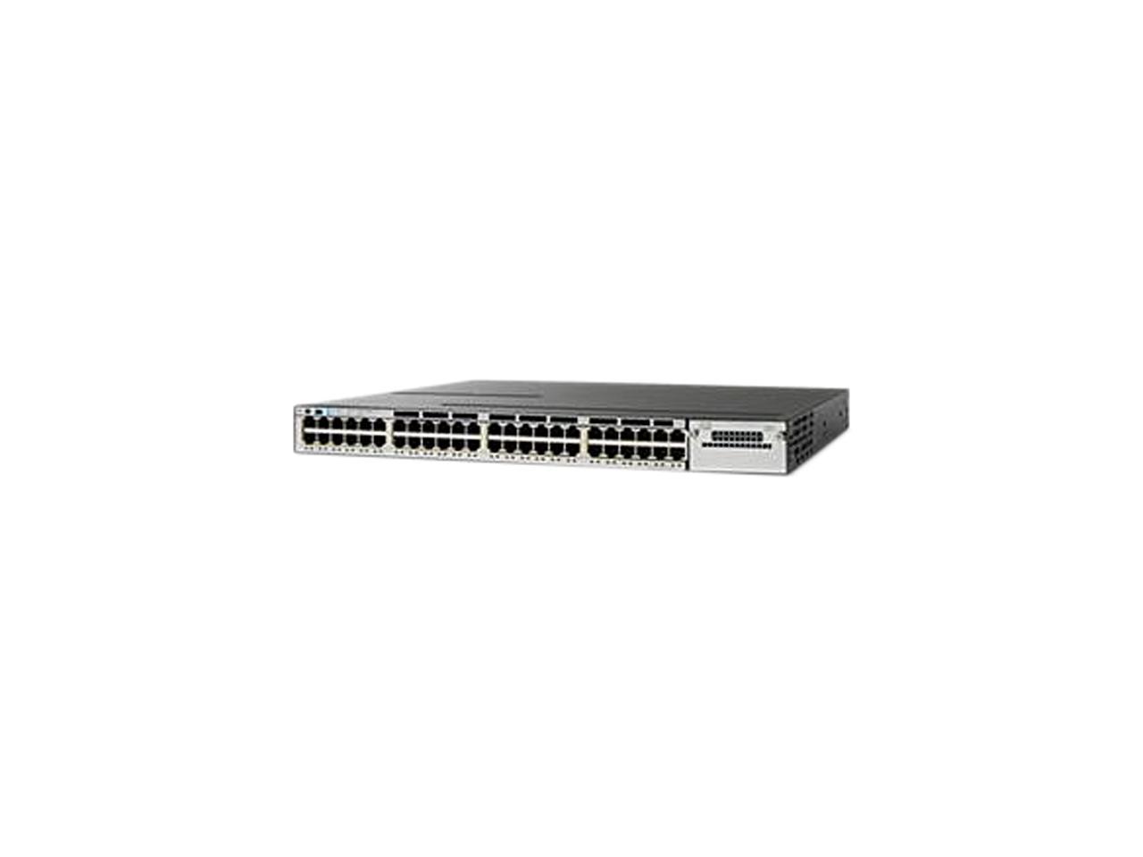 Cisco Catalyst Ws C3750x 48u S Layer 3 Switch Newegg Com