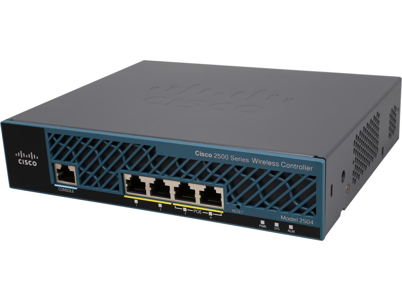 CISCO 2500 AIRCT2504HAK9 2500 Series Wireless Controller for