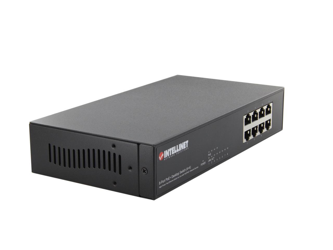 560757 8Port Desktop Switch (4 PoE+ Ports)