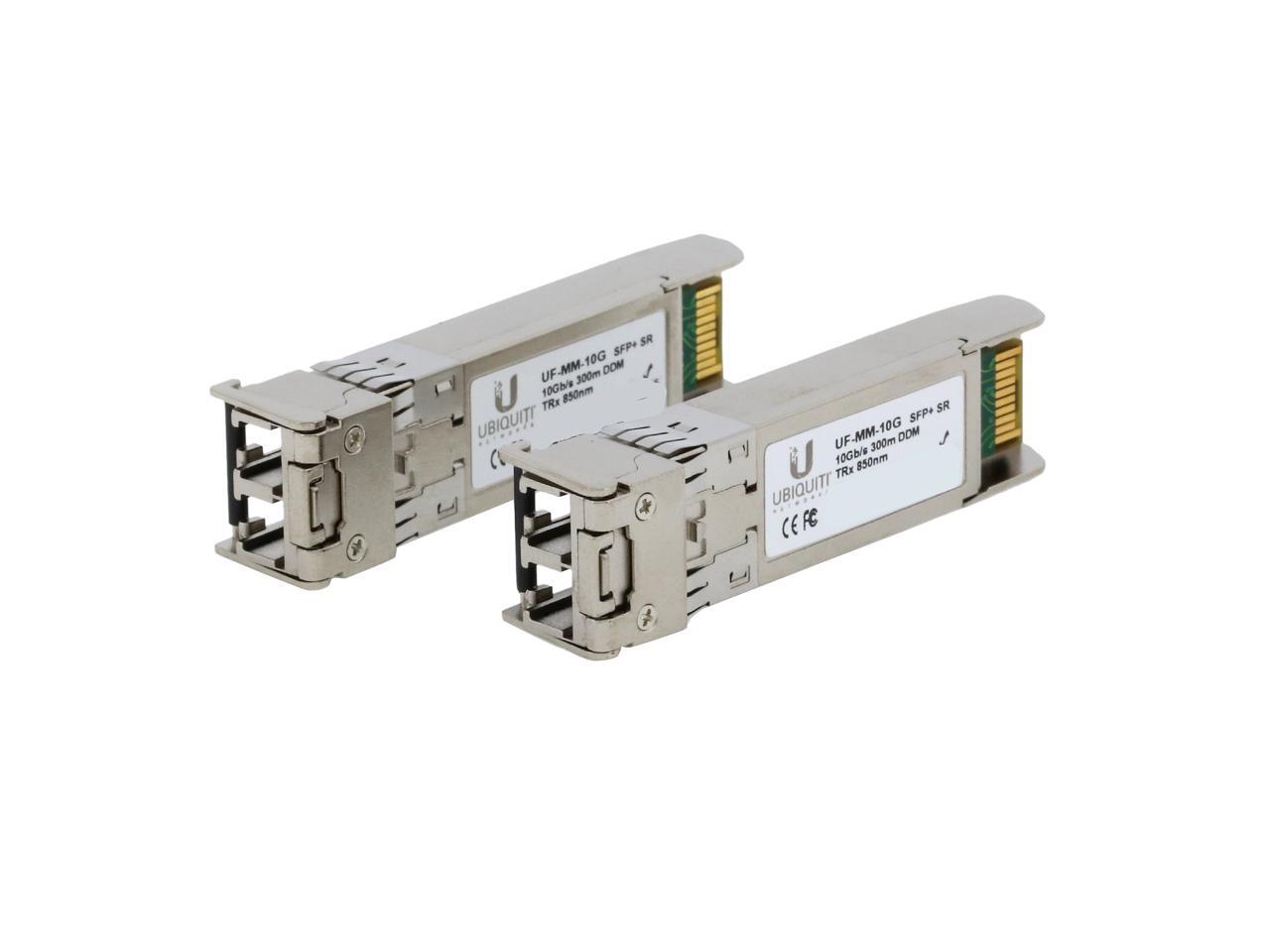 Ubiquiti Networks UF-MM-10G Multi-Mode Fiber, 10 Gbps SFP+ (2-Pack ...
