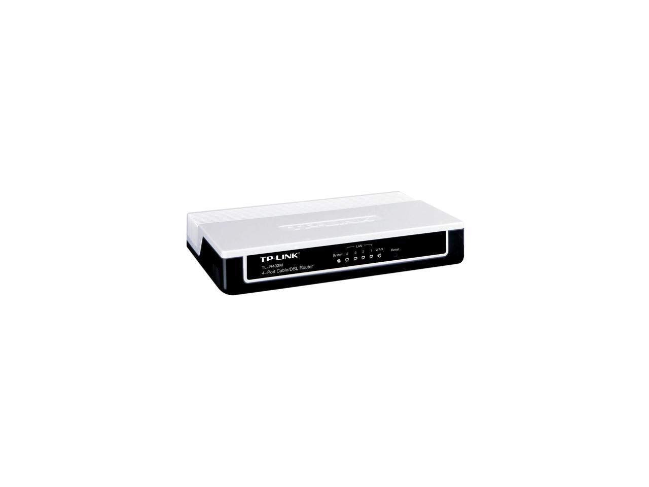 TP-Link TL-R402M 4-Port 10/100 Wired Router 