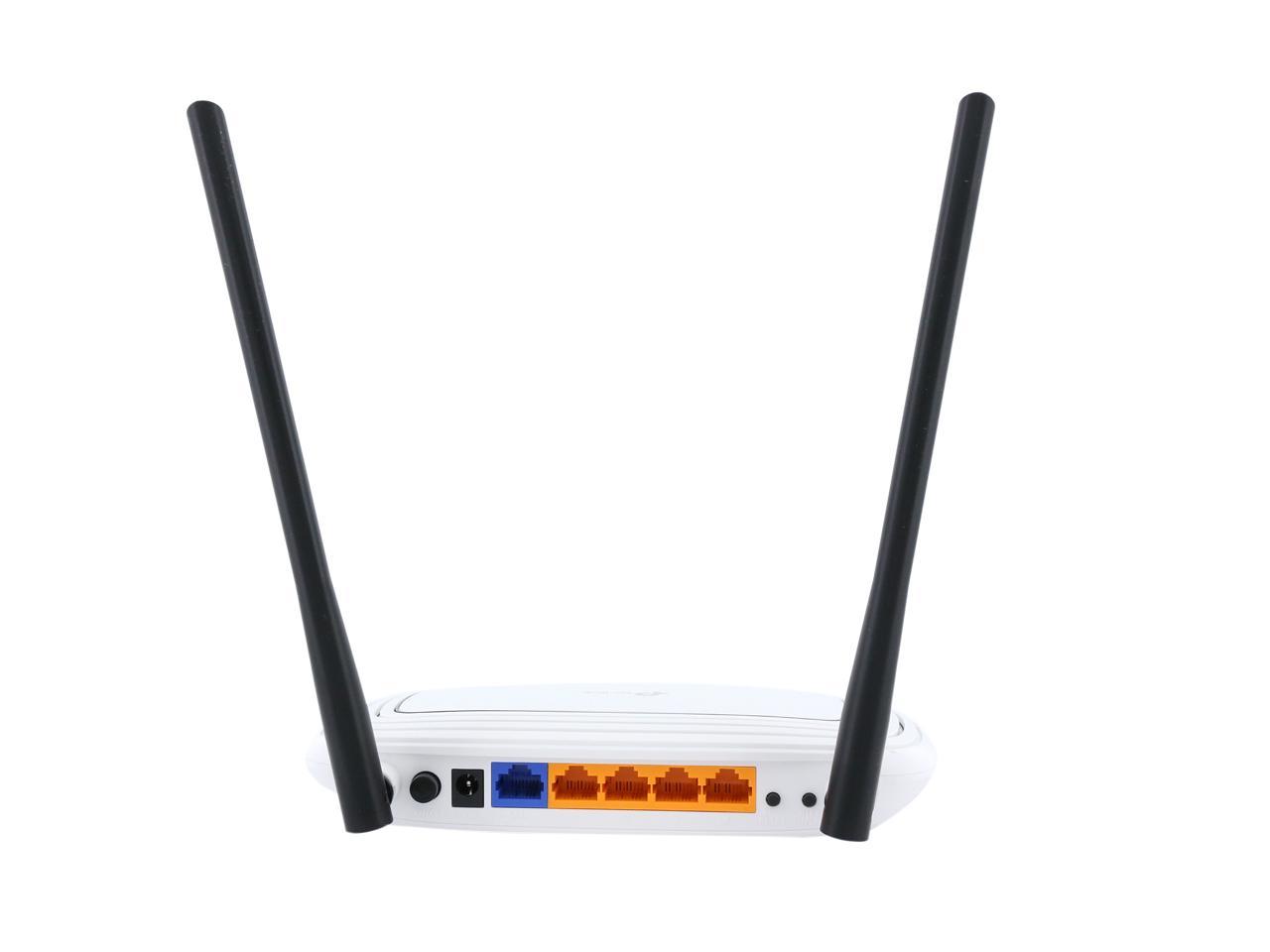 servant Damn it Oxide TP-LINK TL-WR841N 802.11b/g/n Wireless N Broadband Router up to 300Mbps/  10/100 Mbps Ethernet Port x4 - Newegg.com