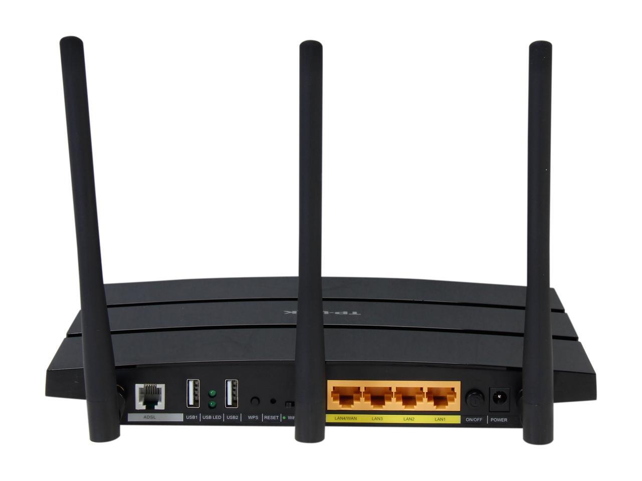TP-LINK TD-W8980 N600 Wireless Dual-Band Gigabit ADSL2+ Modem Router