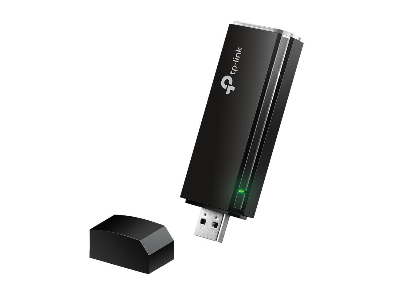 TP Link Archer T4U V2 AC1300 Wireless Dual Band USB 3.0 Adapter WiFi ...