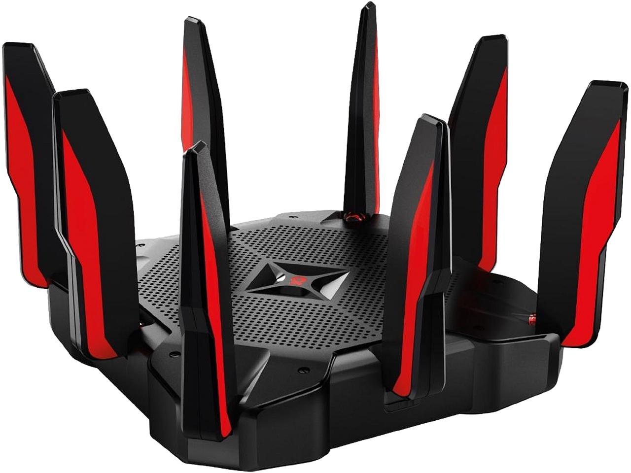 risk fitting funnel TP-Link AC5400 Tri Band WiFi Gaming Router(Archer C5400X) – MU-MIMO Wireless  Router, 1.8GHz Quad-Core 64-bit CPU, Game First Priority, Link Aggregation,  16GB Storage, Airtime Fairness - Newegg.com