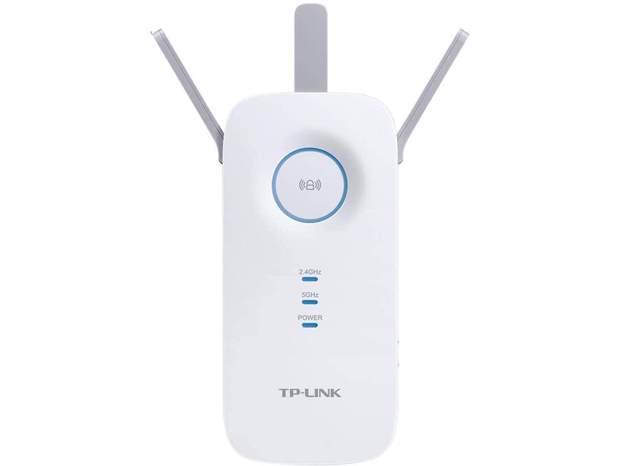 TP-Link Dual Band Wi-Fi Range Extender w/ Gigabit Port, Extends WiFi to Smart Home & Alexa Devices, MU-MIMO (RE500) - Newegg.com