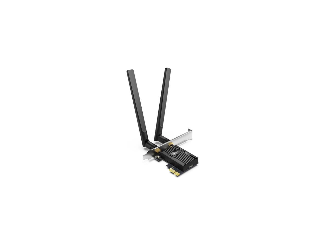 TPLink WiFi 6 PCIe WiFi Card for Desktop PC AX3000 (Archer TX55E), Bluetooth 5.2, WPA3, 802