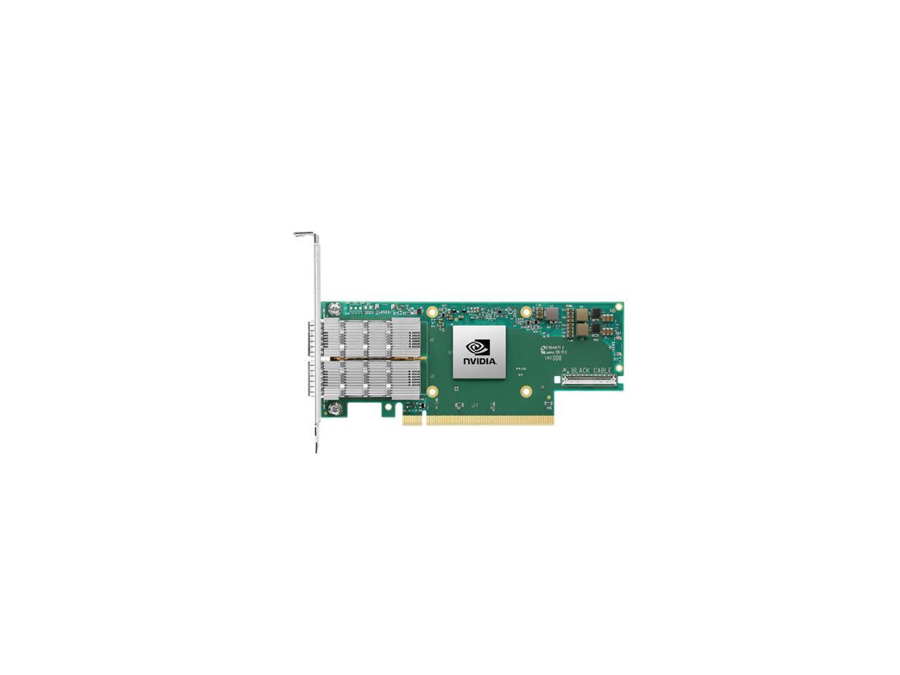 Mellanox Mcx683105an-hdat Connectx-6 Pcie 4.0 X16 200gb Ethernet 200gb ...