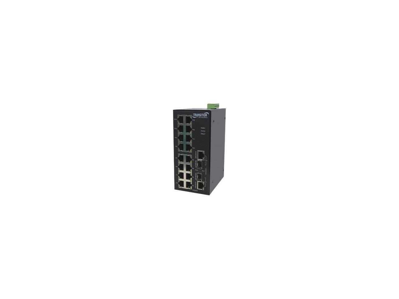 Transition Networks SISTM1040-262D-LRT Industrial Ethernet Switch ...