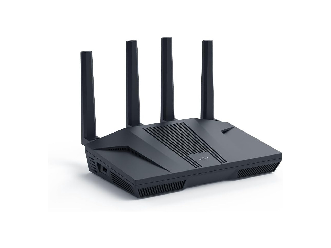 GL.iNet GL-MT6000 Flint 2 Wi-Fi 6 Gaming Router Dual 2.5G Ports | 8-stream Wi-Fi6 at 6 Gbps, dual 2.5G multi-gig ports, Up to 1148 Mbps and 4804 Mbps, pre-installed OpenWrt, OpenVPN WireGuard