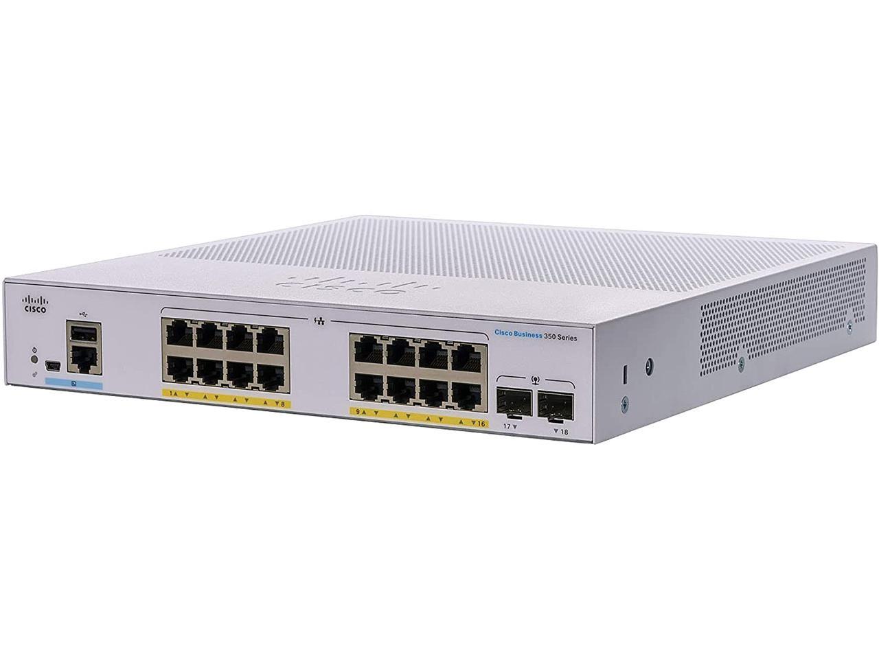 Cisco Cbs350 16fp 2g Na Switch Newegg Com