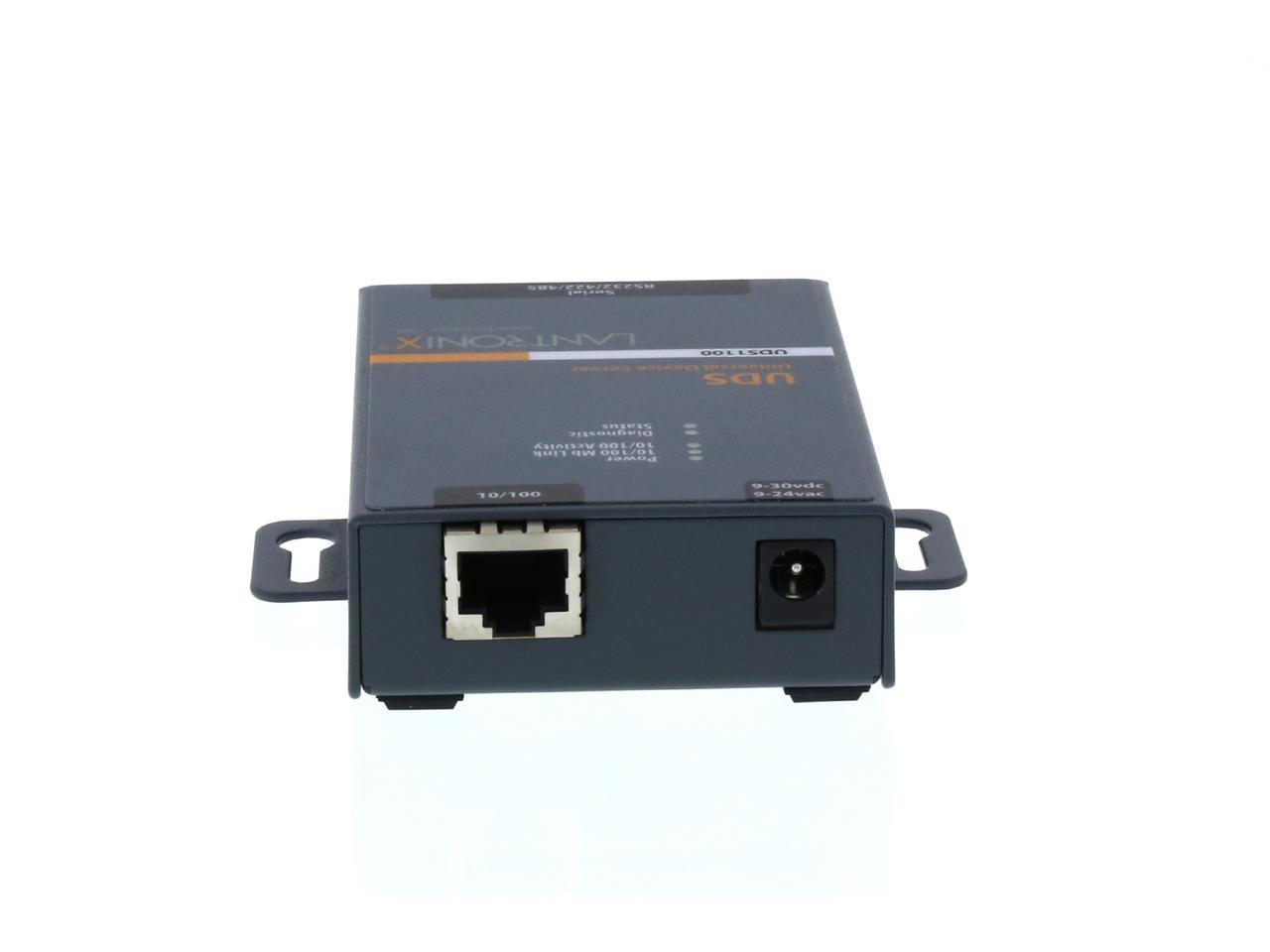 100Mb LAN Lantronix Industrial Device Server UDS1100-IAP 10Mb LAN Device server UD1100IA2-01 RS-232 