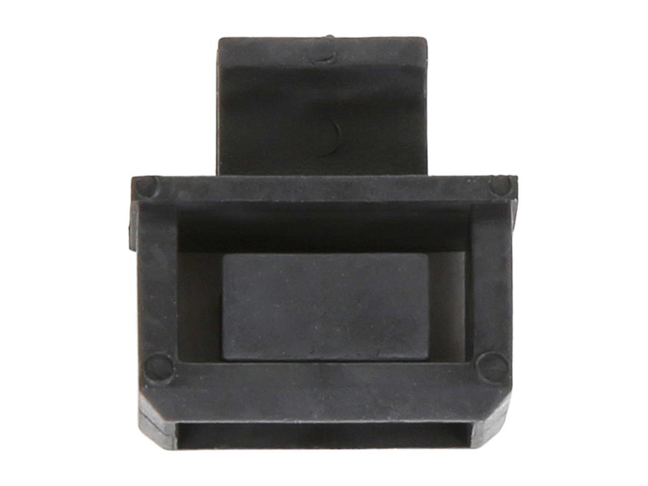 StarTech SFPCAP10 SFP Dust Cover 10 Pack Black SFP Port Cover