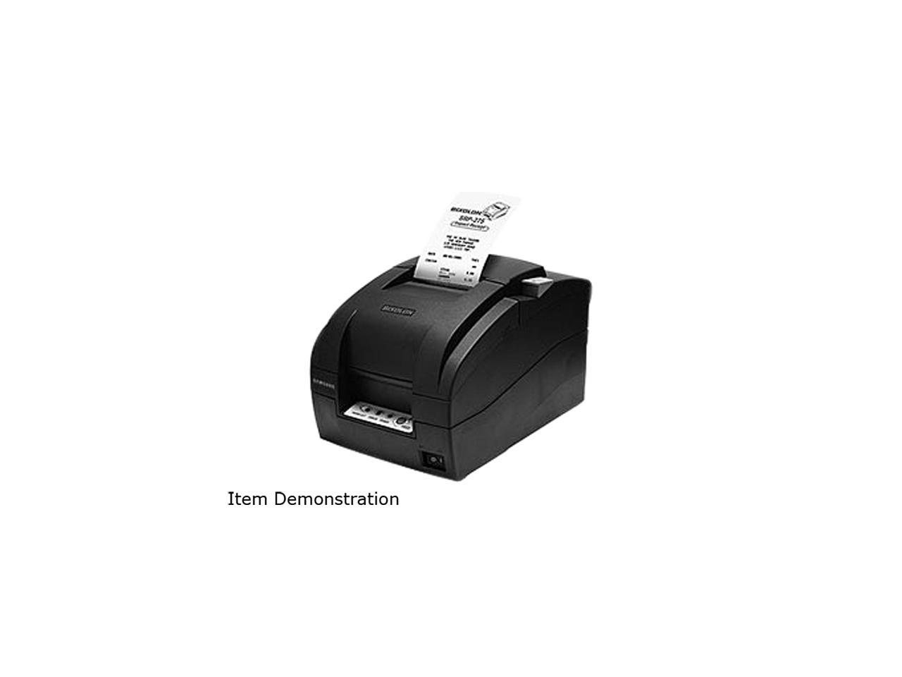 Bixolon Srp 275iii 3 Impact Dot Receipt Printer Usb Serial Tear Bar Black Srp 275iiiaosg 1119