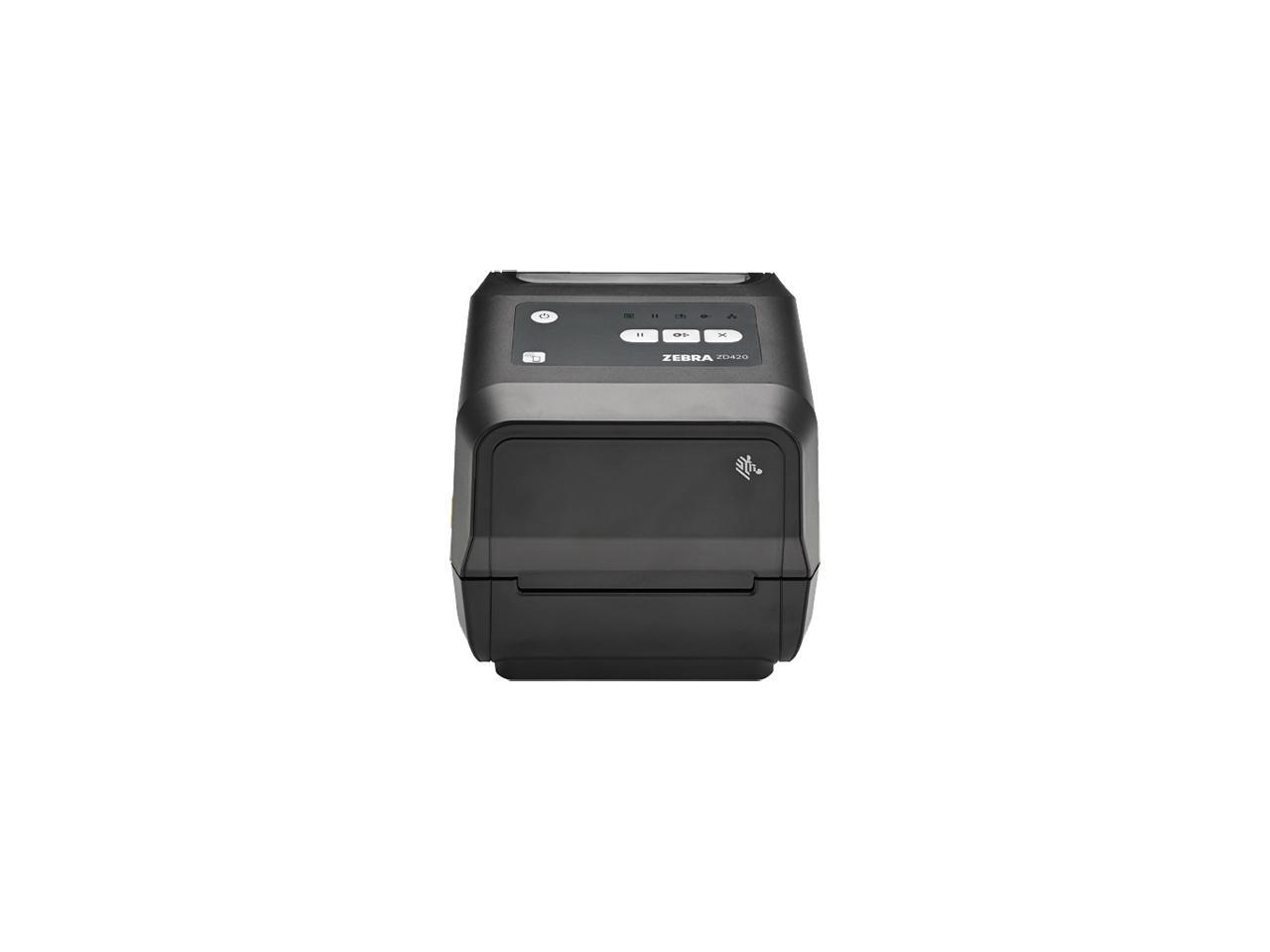 Zebra Zd420 4” Thermal Transfer Desktop Label Printer 203 Dpi Usb Usb Host Modular 3894