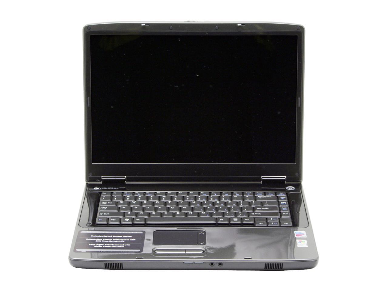 Gateway Laptop Intel Pentium M 750 1GB Memory 100GB HDD Intel GMA 900 ...