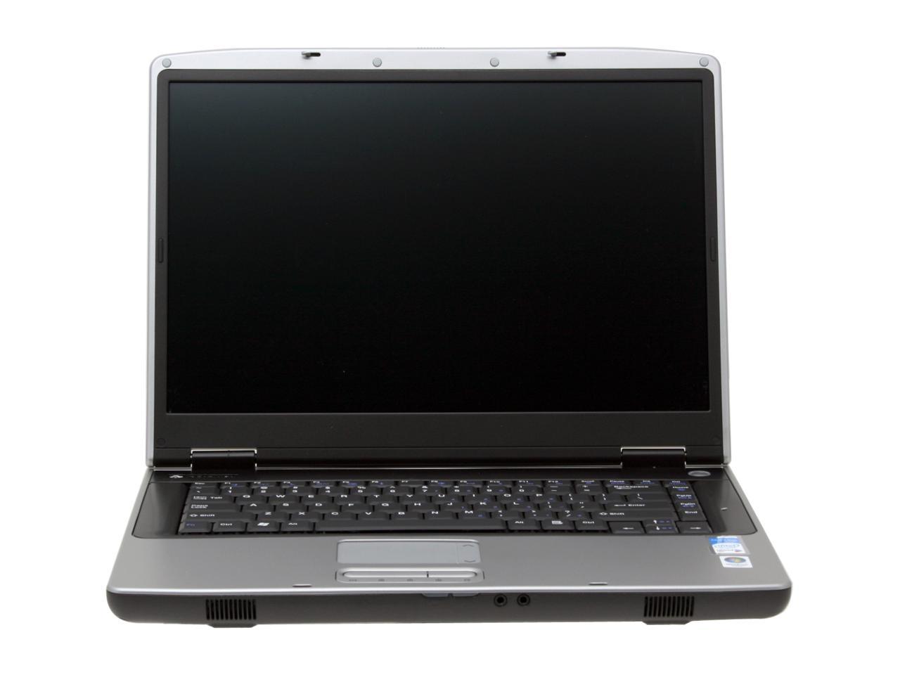 Gateway Laptop Intel Core 2 Duo T7400 2GB Memory 100GB HDD ATI Mobility ...