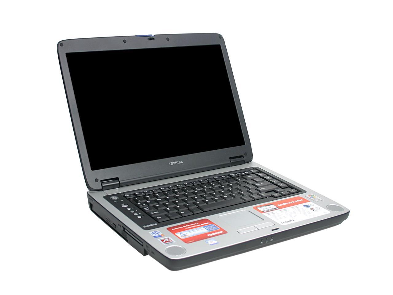 TOSHIBA Laptop Satellite 2.80GHz 512MB Memory 60GB HDD ATI Mobility