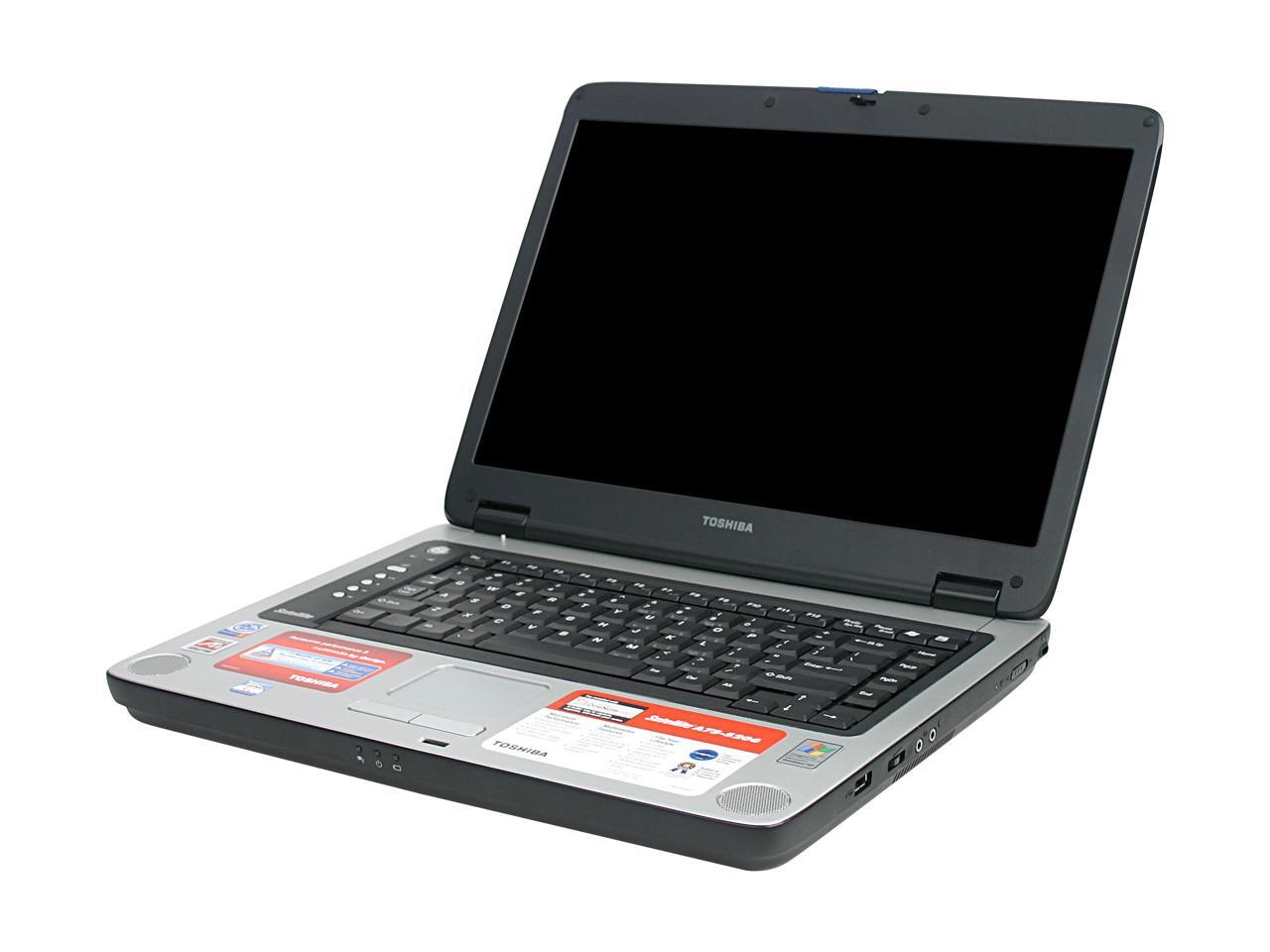 TOSHIBA Laptop Satellite 2.80GHz 512MB Memory 60GB HDD ATI Mobility