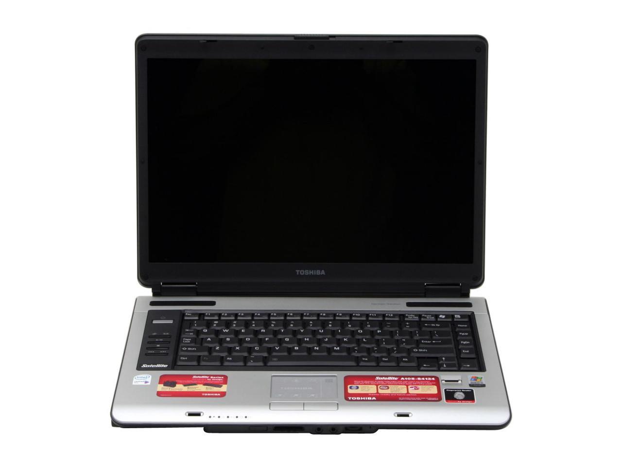 TOSHIBA Laptop Satellite Intel Core Duo T2400 2GB Memory 120GB HDD ...