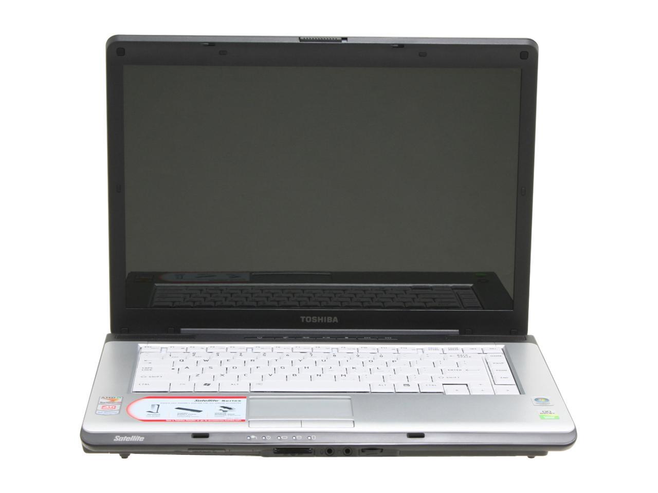 TOSHIBA Laptop Satellite AMD Turion 64 X2 TL-58 1GB Memory 160GB HDD ...