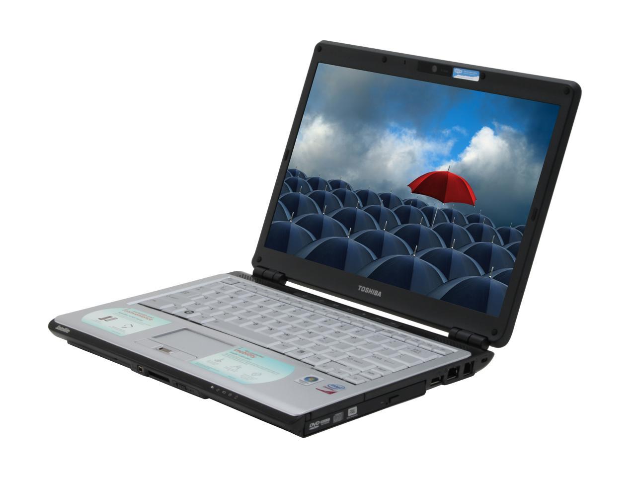 TOSHIBA Laptop Satellite Intel Core 2 Duo T5550 (1.83GHz) 2GB Memory