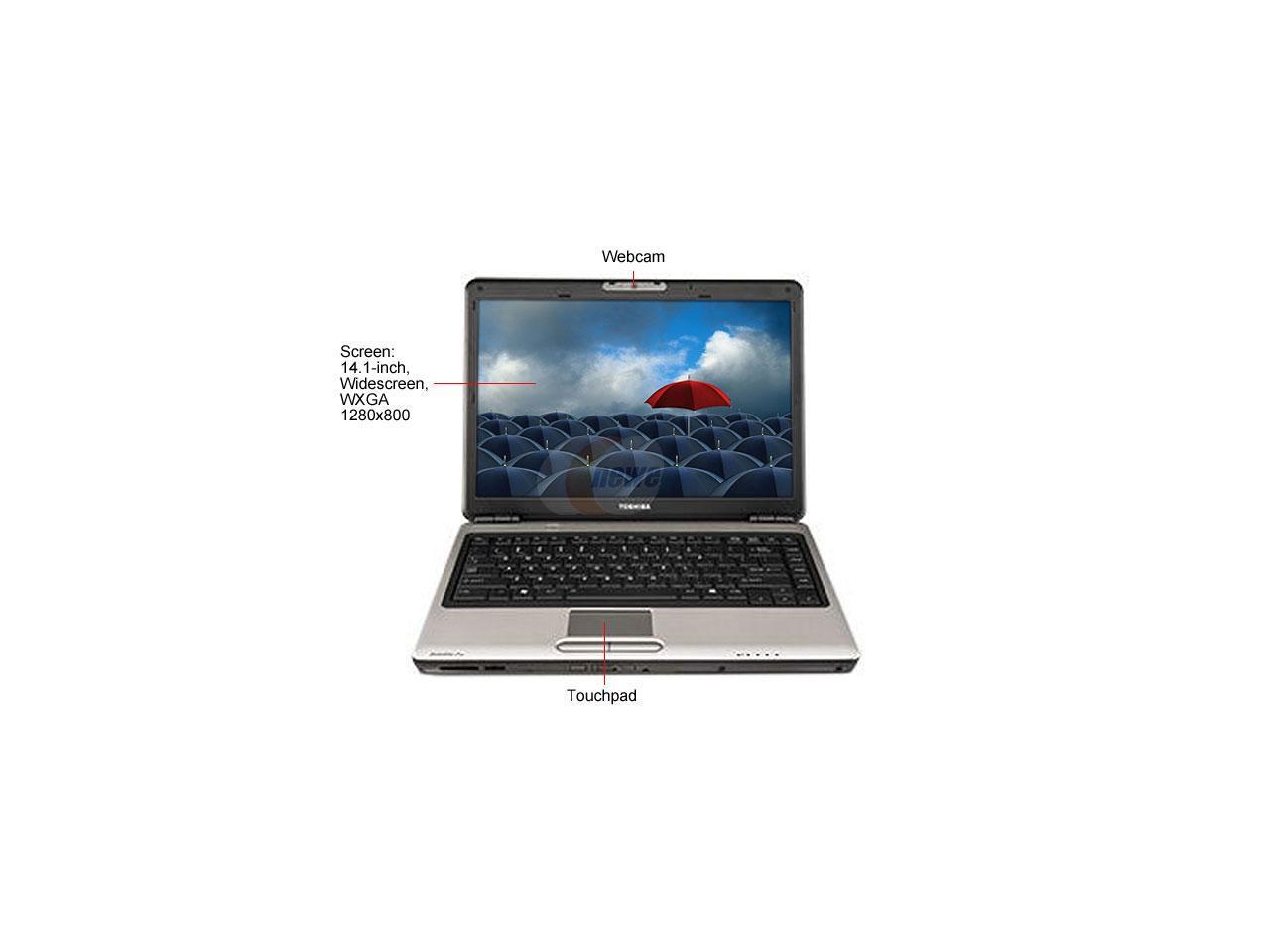 TOSHIBA Laptop Satellite Pro M300EZ1001X Intel Core 2 Duo T8100 (2.10