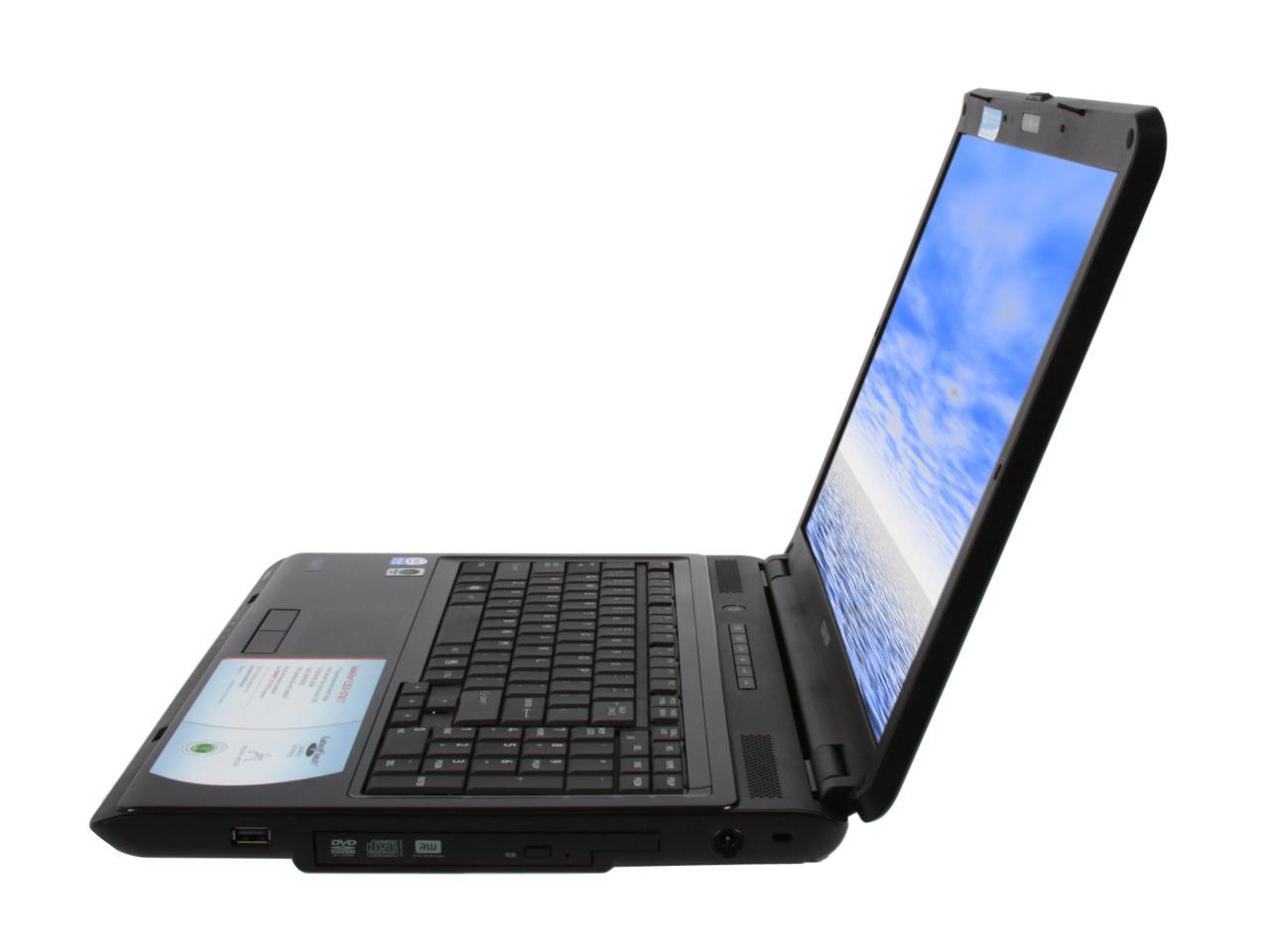 TOSHIBA Laptop Satellite Intel Pentium T2390 3GB Memory 160GB HDD Intel ...
