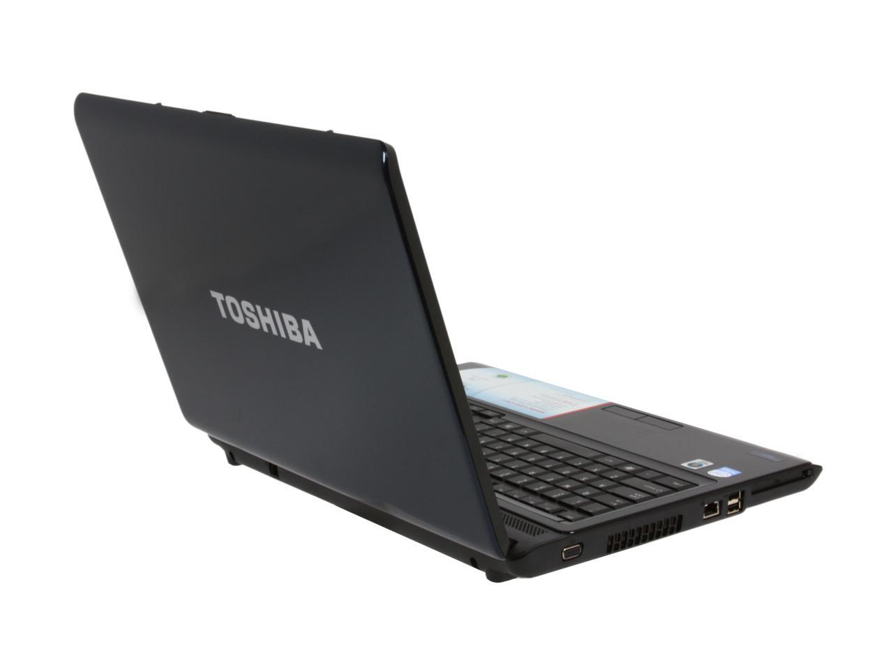 TOSHIBA Laptop Satellite Intel Pentium T2390 3GB Memory 160GB HDD Intel ...